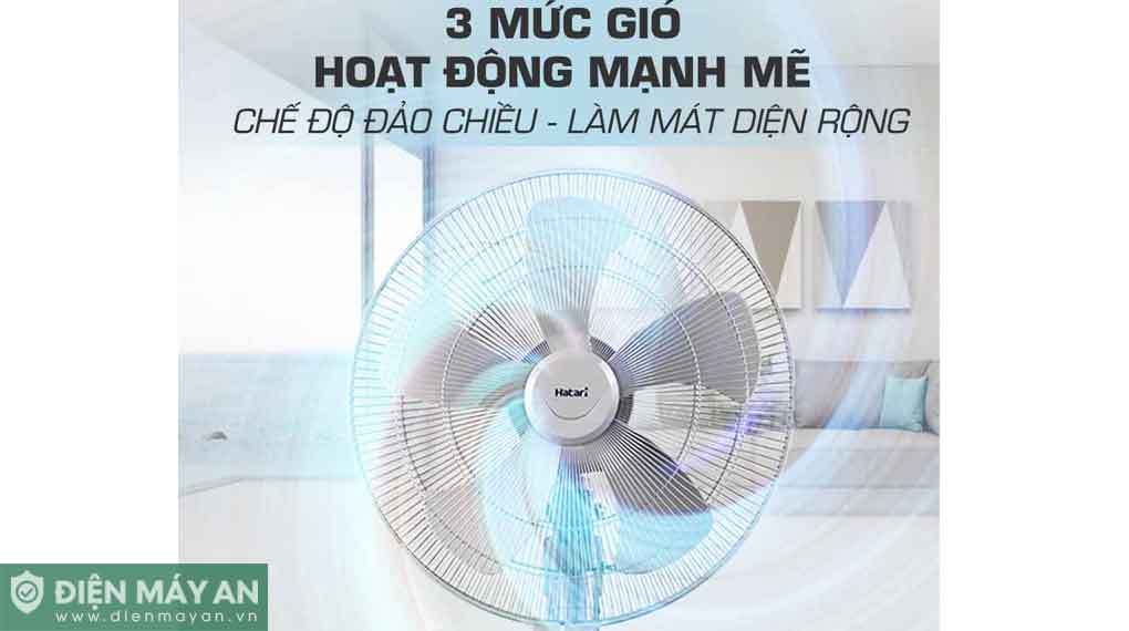 Quạt sàn công nghiệp Hatari 5 cánh IS18M1 126W